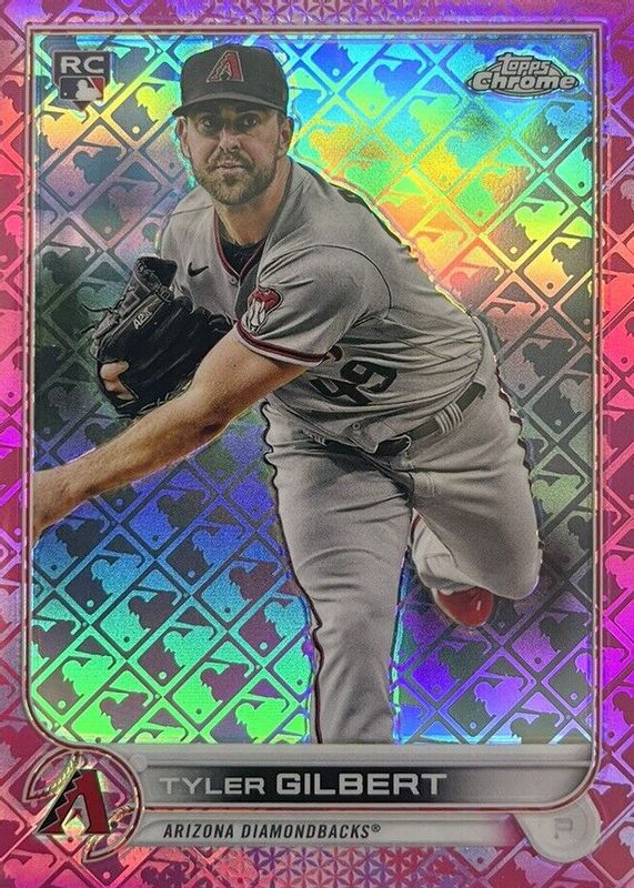 2022 Topps Chrome Logofractor Edition #71 Pink /199