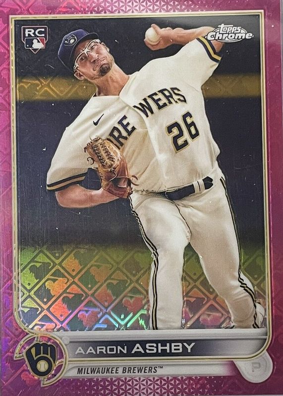 2022 Topps Chrome Logofractor Edition #91 Pink /199