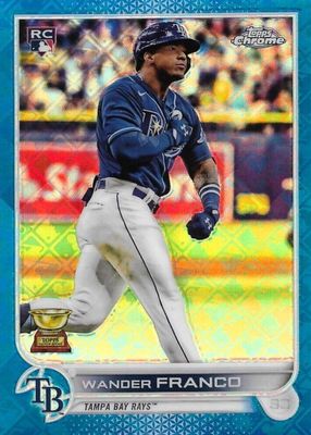 2022 Topps Chrome Logofractor Edition #80 Blue /150