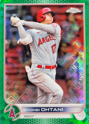 2022 Topps Chrome Logofractor Edition #1 Green /99