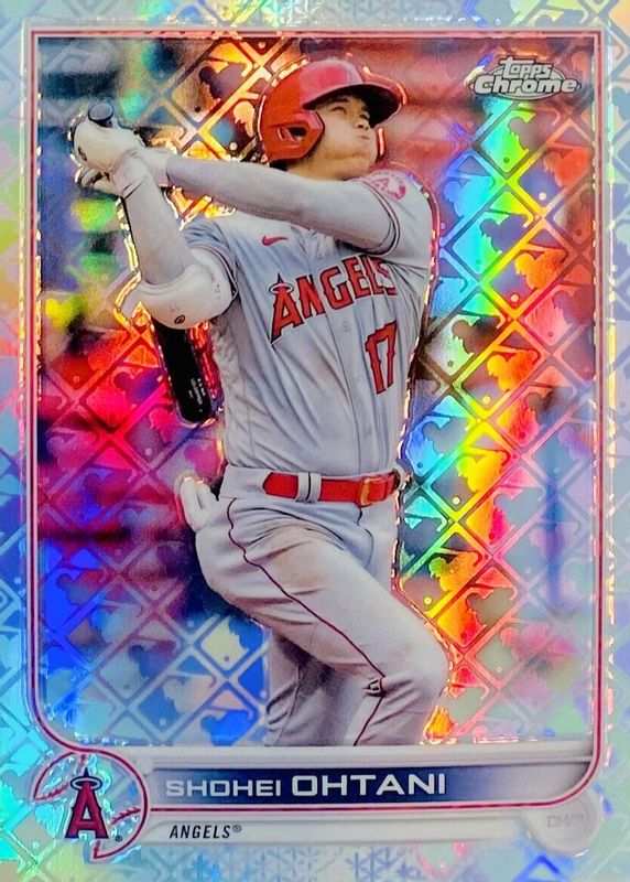 Shohei Ohtani 2022 Topps Chrome Logofractor Edition #1 Base SGC 10