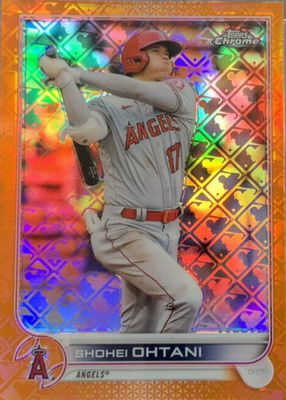 2022 Topps Chrome Logofractor Edition #1 Orange /25