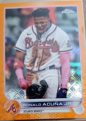 2022 Topps Chrome Logofractor Edition #110 Orange /25