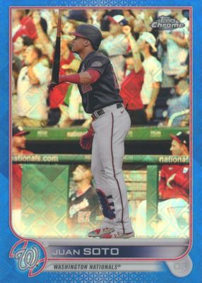 2022 Topps Chrome Logofractor Edition #36 Blue /150