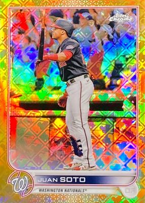 2022 Topps Chrome Logofractor Edition #36 Gold /50