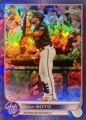 2022 Topps Chrome Logofractor Edition #36 Purple /250