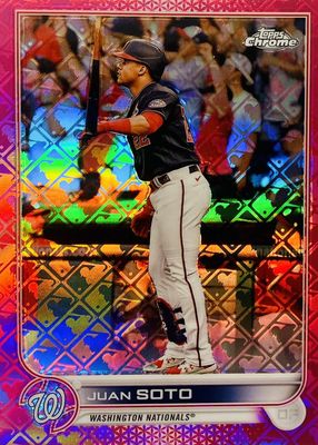 2022 Topps Chrome Logofractor Edition #36 Pink /199