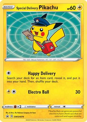 2020 Sword & Shield: Black Star Promo #SWSH074 Pokemon Center Canada