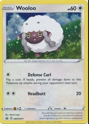 2020 Sword & Shield: Black Star Promo #SWSH011 Single Pack Blisters (Sword & Shield Base)