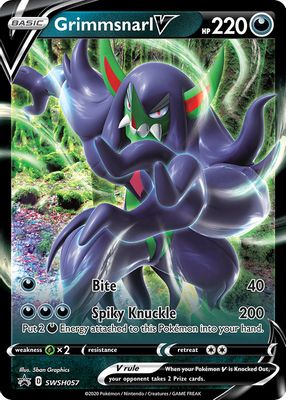 2020 Sword & Shield: Black Star Promo #SWSH057 Champion's Path Premium Collection (Marnie)