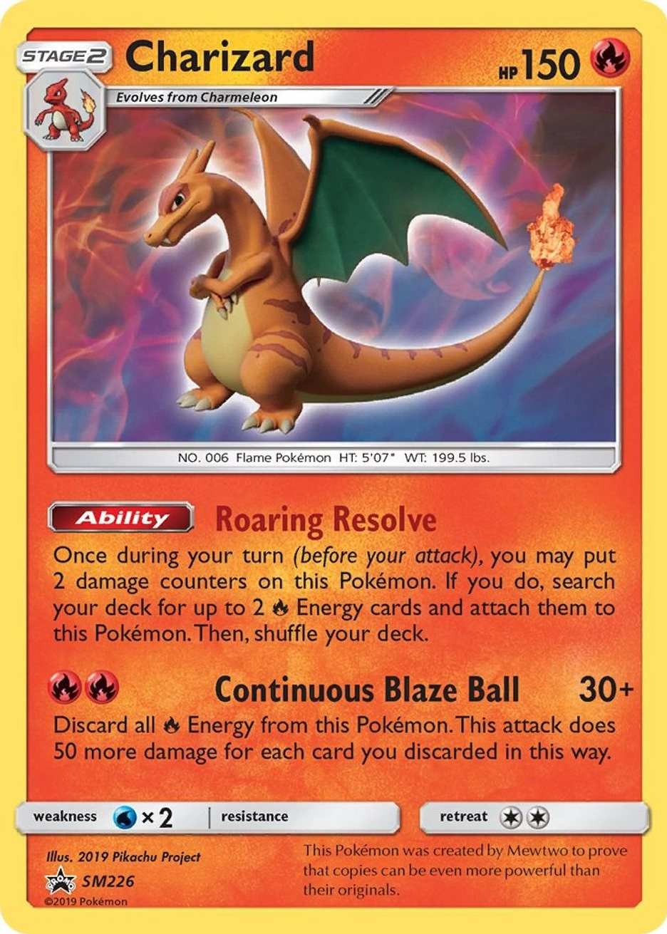 Charizard 2019 Sun & Moon: Black Star Promo #SM226 Collector Chest
