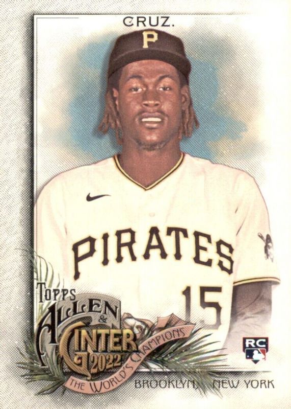 Oneil Cruz 2022 Topps Allen & Ginter #122 Base Rookie SGC 9.5