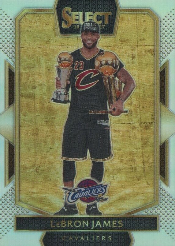 LeBron James 2016 Select #286 Courtside Silver BGS 9.5