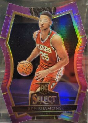2016 Select #141 Premier Level Purple Die-Cut /99
