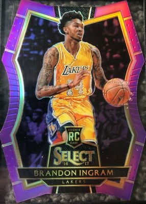 2016 Select #101 Premier Level Purple Die-Cut /99