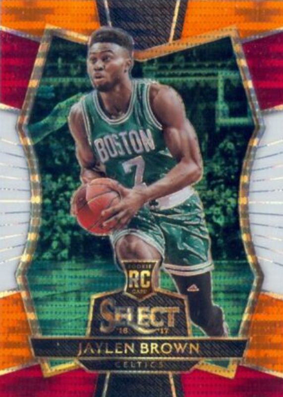 Jaylen Brown 2016 Select #174 Premier Level Tri-Color Rookie BGS 10 PRISTINE