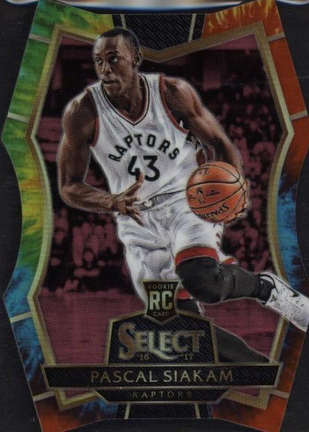 Pascal Siakam 2016 Select #118 Premier Level Tie-Dye Die-Cut