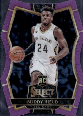 2016 Select #122 Premier Level Purple Die-Cut /99