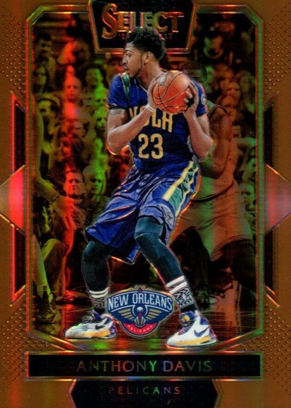 Anthony Davis 2016 Select #201 Courtside Copper /49 BGS 10 PRISTINE