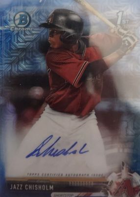 2017 Bowman Chrome #CPA-JC Prospect Auto - Blue Mojo Refractor /150 (1st)