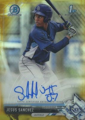 2017 Bowman Chrome #CPA-JS Prospect Auto - Gold Refractor /50 (1st)