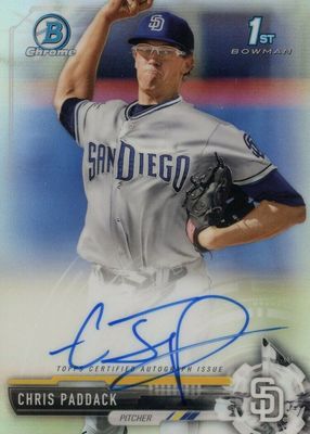 2017 Bowman Chrome #CPA-CP Prospect Auto - Refractor /499 (1st)