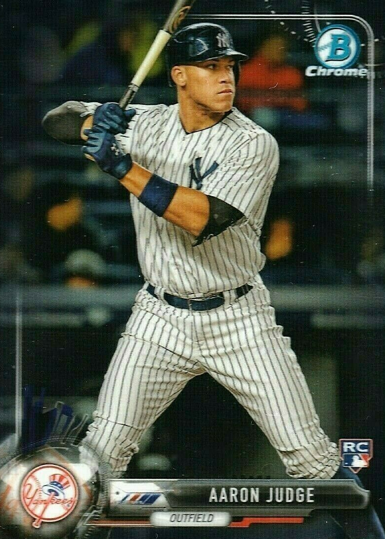 Aaron Judge 2017 Bowman Chrome #56 Base (Batting) PSA 10 Price 