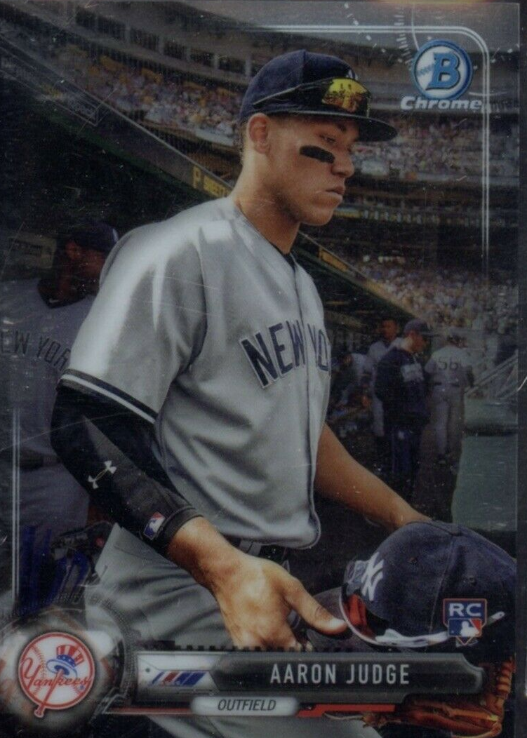 その他 2017 Bowman Chrome Aaron Judge Autograph 2017 Bowman Chrome Aaron Judge Rookie Auto Autograph BGS 10