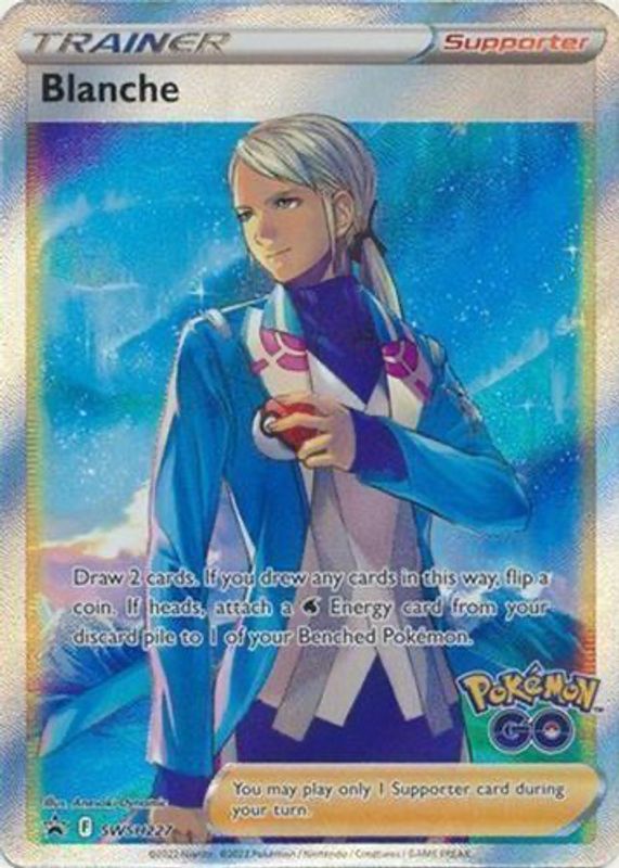 Blanche 2022 Sword & Shield: Black Star Promo Pokemon GO Special Collection  (Team Mystic) #SWSH227 Price Guide - Sports Card Investor