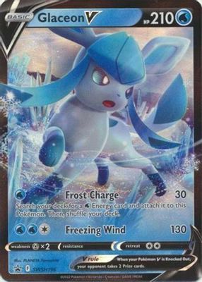 2022 Sword & Shield: Black Star Promo #SWSH196 Special Collection (Glaceon VSTAR)