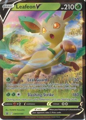 2022 Sword & Shield: Black Star Promo #SWSH194 Special Collection (Leafeon VSTAR)