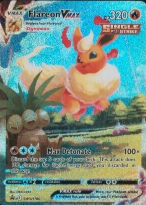 Flareon VMAX 2022 Sword & Shield: Black Star Promo #SWSH180