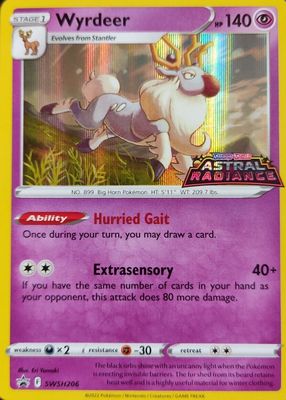 2022 Sword & Shield: Black Star Promo #SWSH206 Build & Battle Box (Astral Radiance)