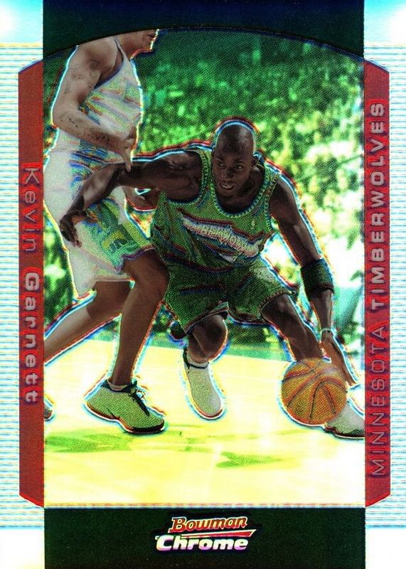 Kevin Garnett 2004 Bowman #21 Chrome - Refractor /300 PSA 10