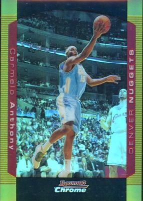 2004 Bowman #15 Chrome - Gold Refractor /50