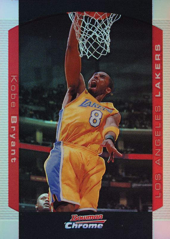 Kobe Bryant 2004 Bowman #8 Chrome - Refractor /300 PSA 9