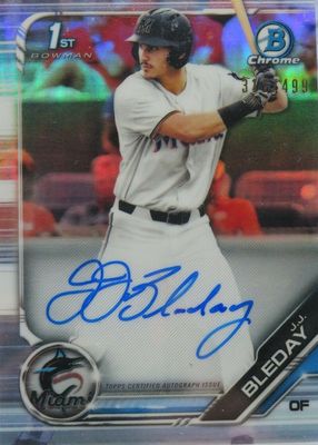 2019 Bowman Draft #CDA-JJB Chrome DP Auto - Refractor /499 (1st)