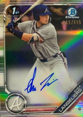 2019 Bowman Draft #CDA-SL Chrome DP Auto - Refractor /499 (1st)