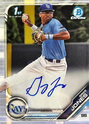 2019 Bowman Draft #CDA-GJ Chrome DP Auto (1st)