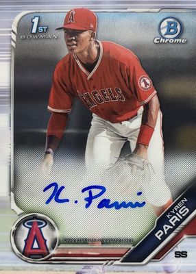 2019 Bowman Draft #CDA-KP Chrome DP Auto (1st)