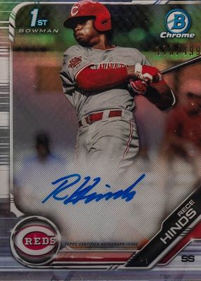 2019 Bowman Draft #CDA-RH Chrome DP Auto - Refractor /499 (1st)