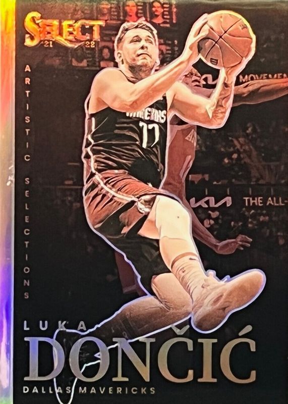 Luka Doncic 2021 Select #1 Artistic Selections RAW