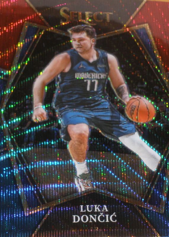 Luka Doncic 2021 Select #117 Premier Level Tri-Color PSA 10