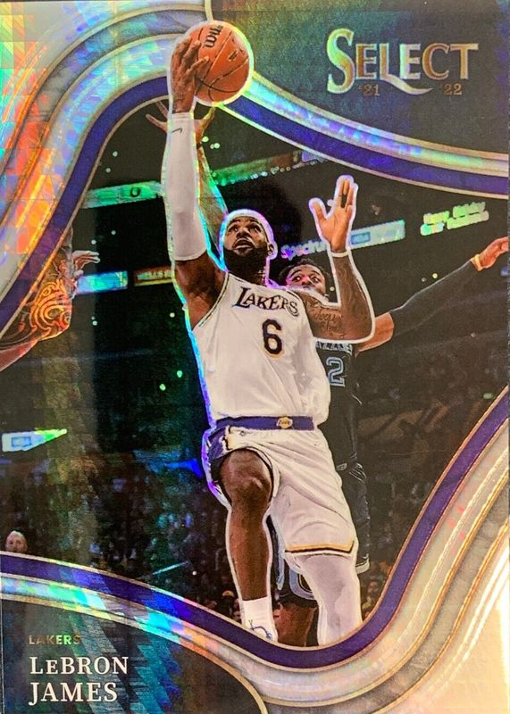 LeBron James 2021 Select #219 Courtside Lucky Envelopes /8 BGS 10 PRISTINE