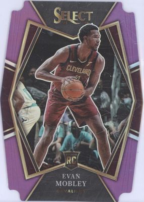2021 Select #110 Premier Level Purple Die-Cut /99