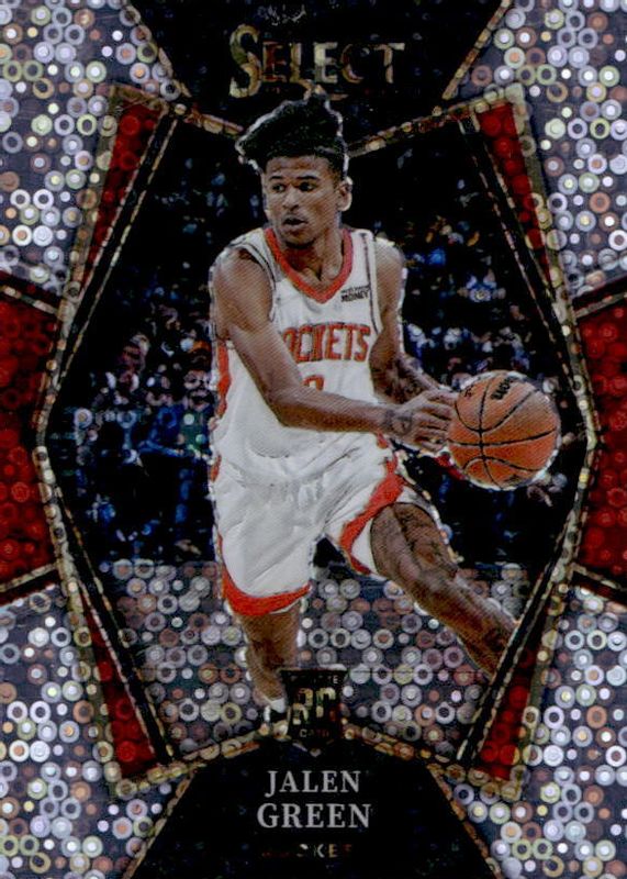 Jalen Green 2021 Select #190 Concourse Disco Rookie SGC 9.5