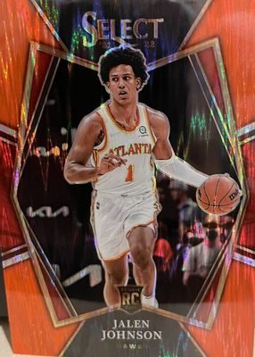 2021 Select #200 Premier Level Orange Flash