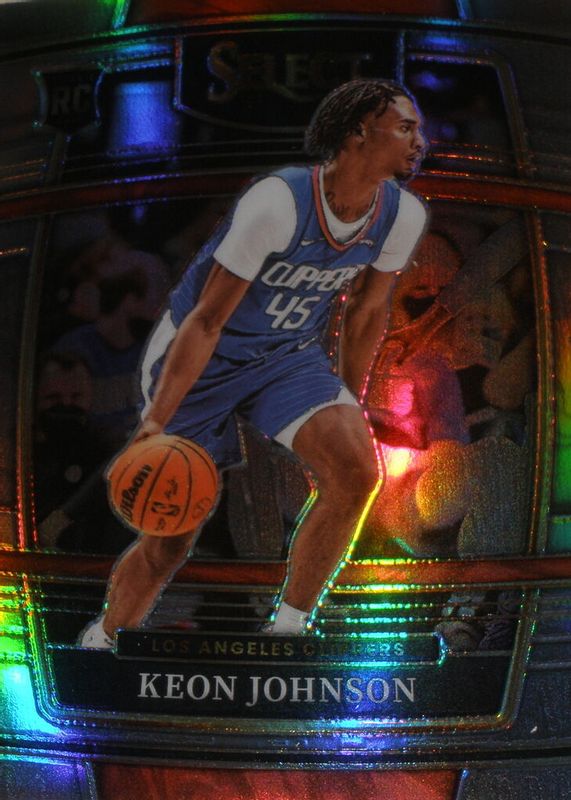 Keon Johnson 2021 Select #40 Concourse Silver Rookie PSA 10