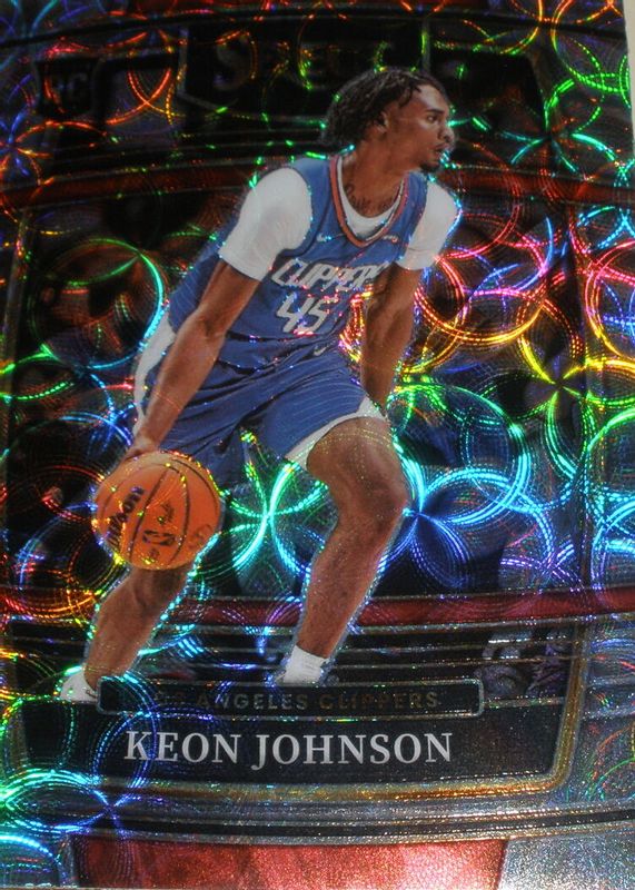 Keon Johnson 2021 Select #40 Concourse Scope Rookie PSA 10