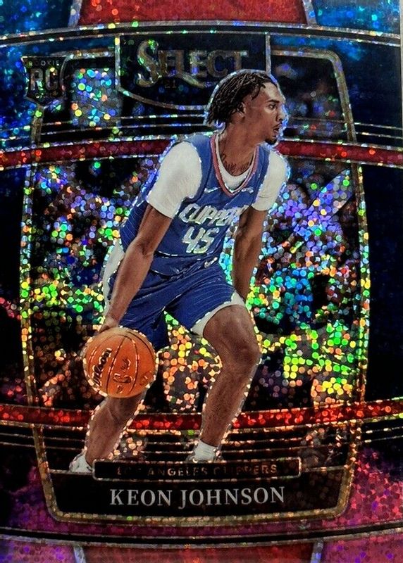 Keon Johnson 2021 Select #40 Concourse Cosmic /(SSP) Rookie PSA 10